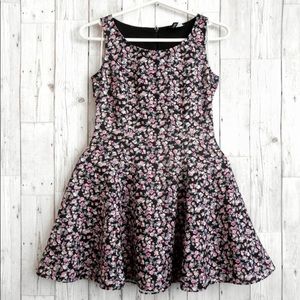 H&M Ditsy Floral Fit & Flare Skater Dress
